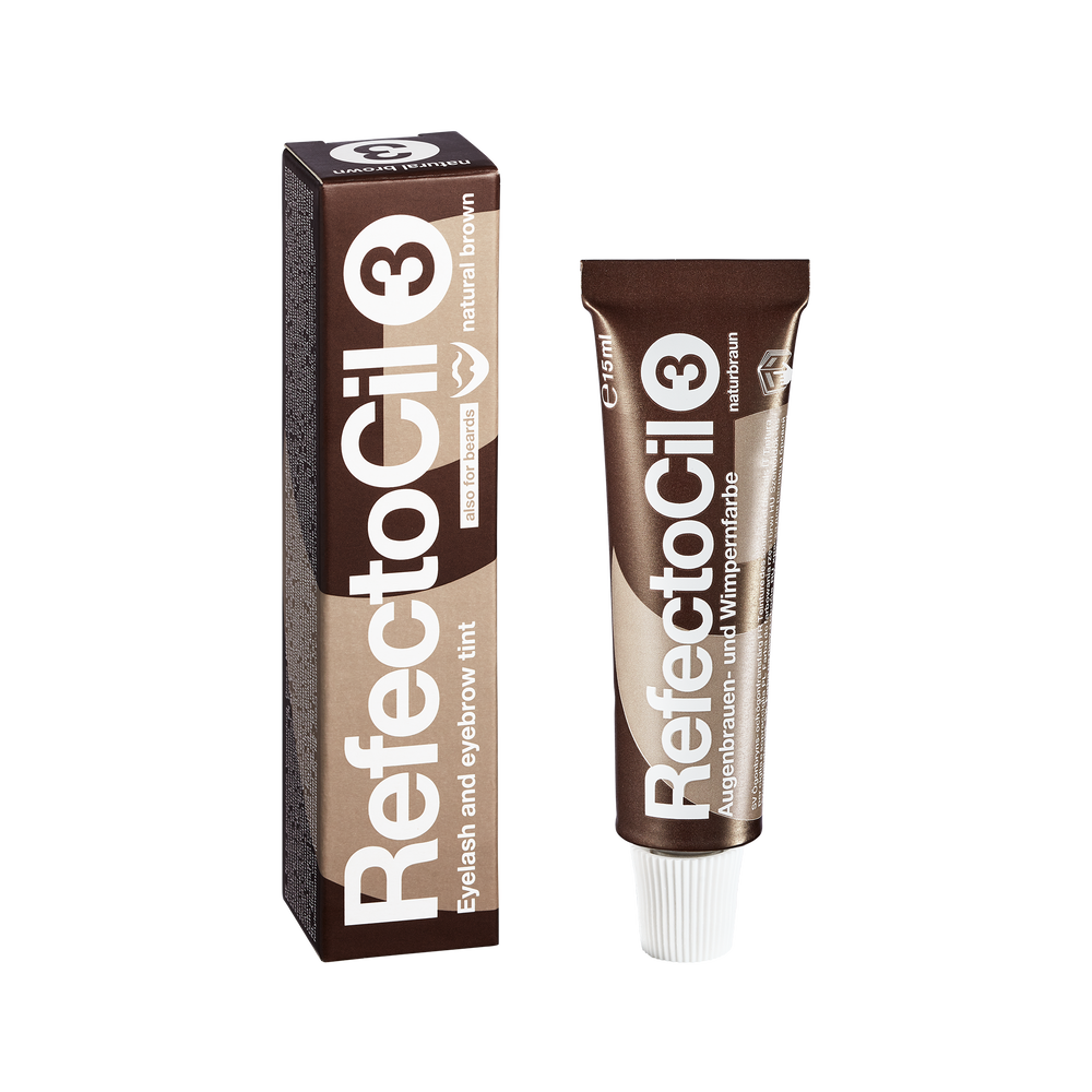 Refectocil Teinture pour cils et sourcils - 3 Marron naturel 15ml