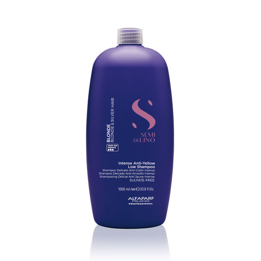 Alfaparf Milano Semi Di Lino Blonde Shampooing D&eacute;licat Anti-Reflet Jaune 1L