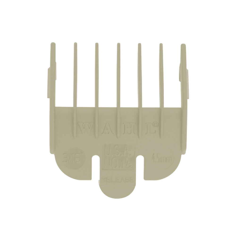 Wahl Comb Attach Plastic Single White 4.5mm
