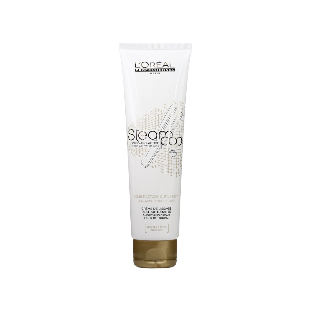 L'Oréal Professionnel Crème de Lissage Steampod Cheveux Epais 150ml