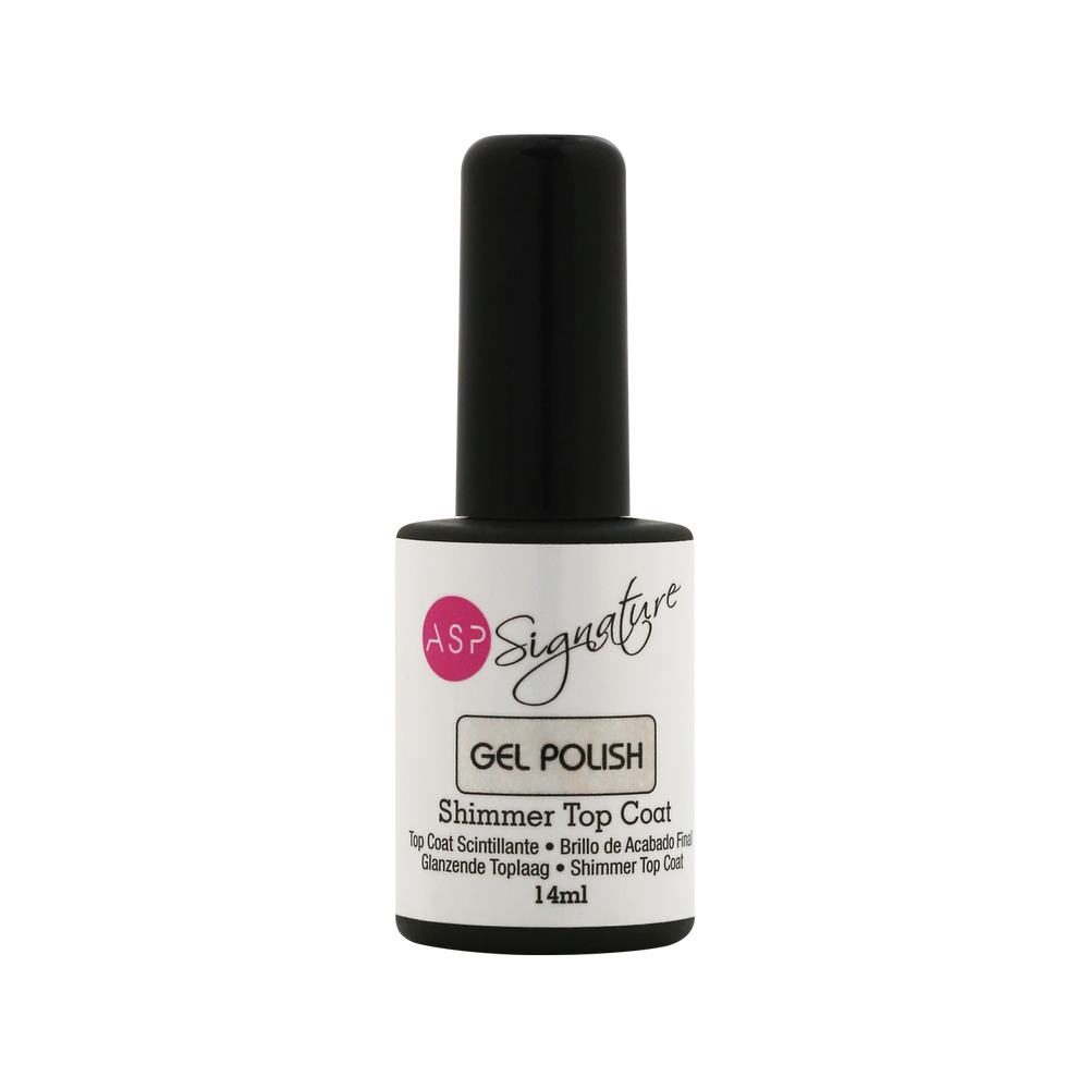 ASP Signature Gel Polish Shimmer Top Coat 14ml