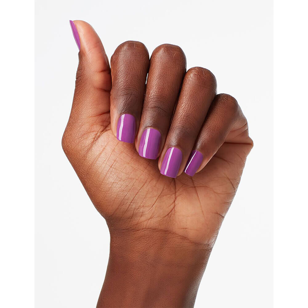 Opi light top purple nail polish