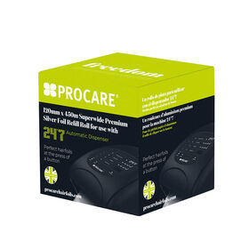 Procare Papier Mèches en Aluminium 120mmx450m