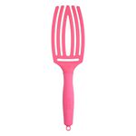 Olivia Garden Fingerbrush Iconique Sanglier et Nylon Rose Vif