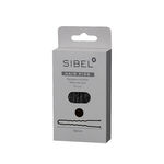Sibel &Eacute;pingles En M&eacute;tal Ondul&eacute;es 60mm Noir 50pcs