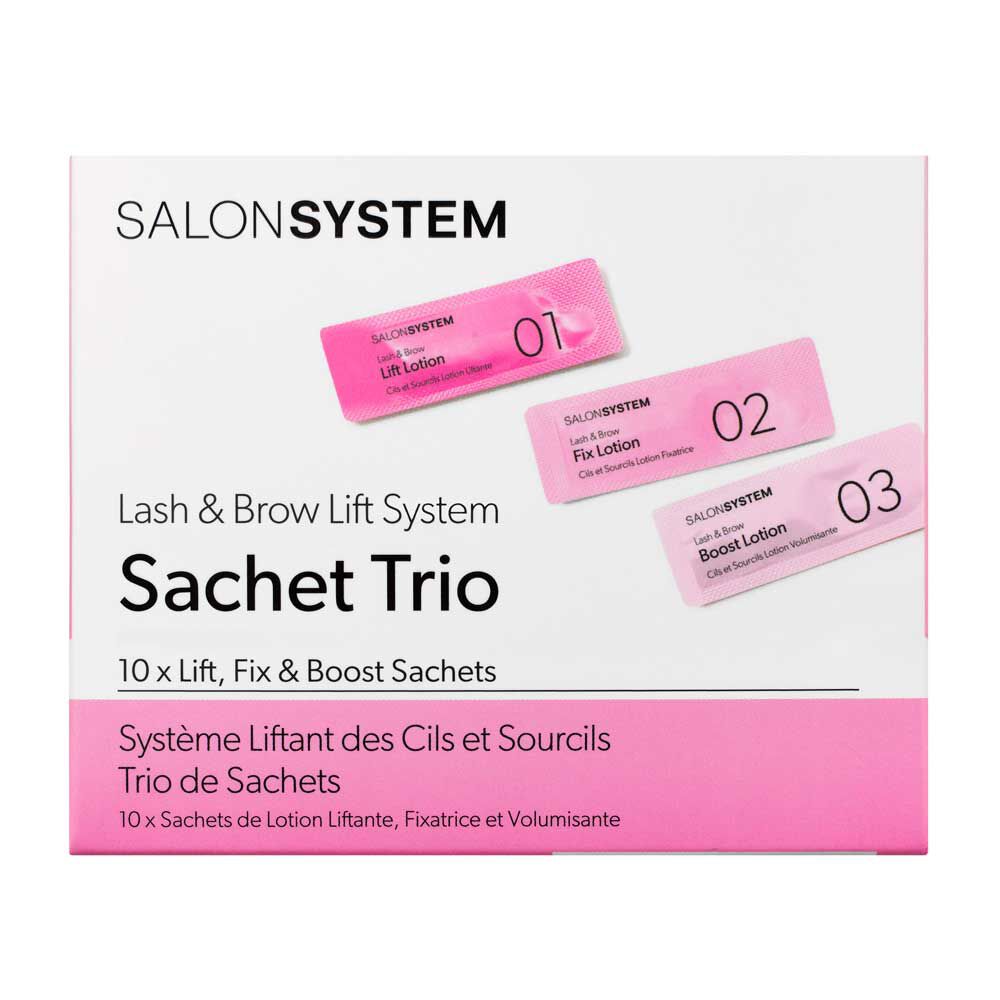 Salon System Trio de Sachets pour Lifting des Cils et Sourcils