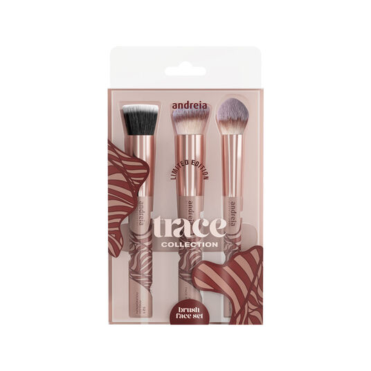 Andreia Professional Trace Collection Set de pinceaux pour le visage de No&euml;l
