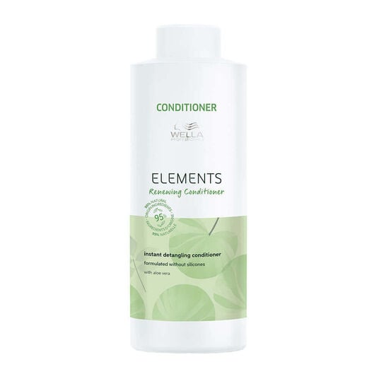 Wella Professionals Elements Apr&egrave;s-shampoing r&eacute;g&eacute;n&eacute;rant sans sulfate pour cuir chevelu normal &agrave; gras 1L