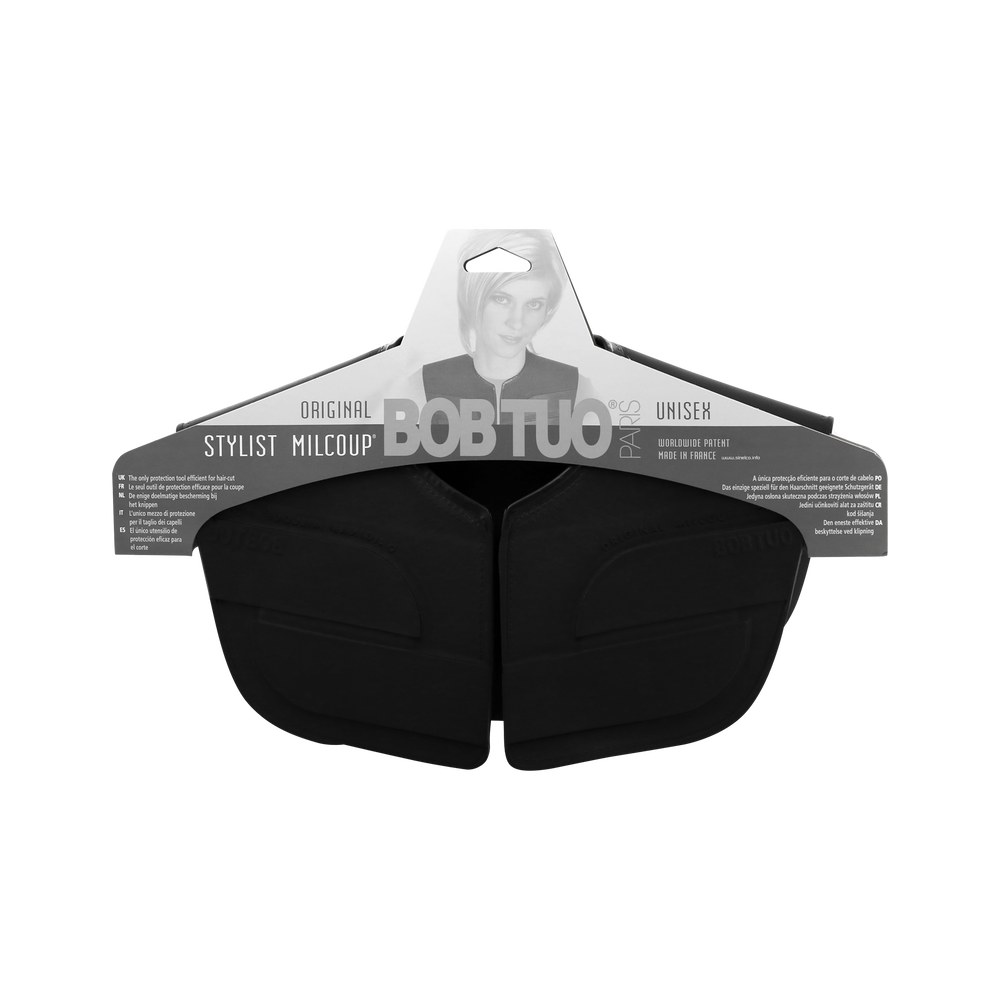 Bob Tuo Cape de coupe M Noire - Original Milcoup® Stylist Bob Tuo Cape de coupe M Noire - Original Milcoup® Stylist
