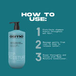 Osmo Deep Moisture Après-Shampoing Hydratant 1L