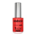 Andreia Professional Hybrid Gel Vernis &agrave; ongles - Fusion Color H35 Rose Orang&eacute; Vif 10.5ml