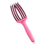 Olivia Garden Fingerbrush Care Dolce Vita Iconique Sanglier & Nylon Rose Granita