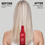 Wella Professionals Ultimate Repair Soin Miracle Revitalisant, Traitement réparateur sans rinçage pour les cheveux abîmés, 95ml