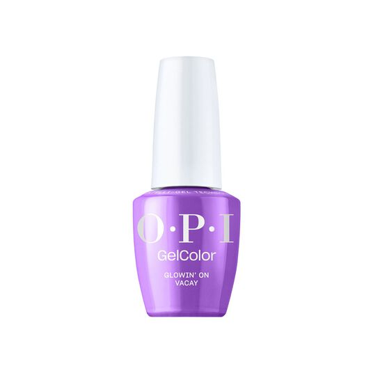 OPI Gel Color - Trip to the Brite Side - Glowin' on Vacay