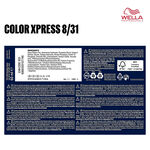 Wella Professionals Color Xpress – Vegan Xpress Touch-up Blond Clair Doré Cendré 8/31 60ml