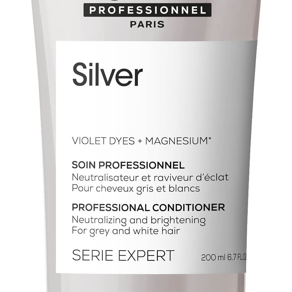 L'Oréal Professionnel Série Expert Silver Aprèsshampooing Cheveux Gris