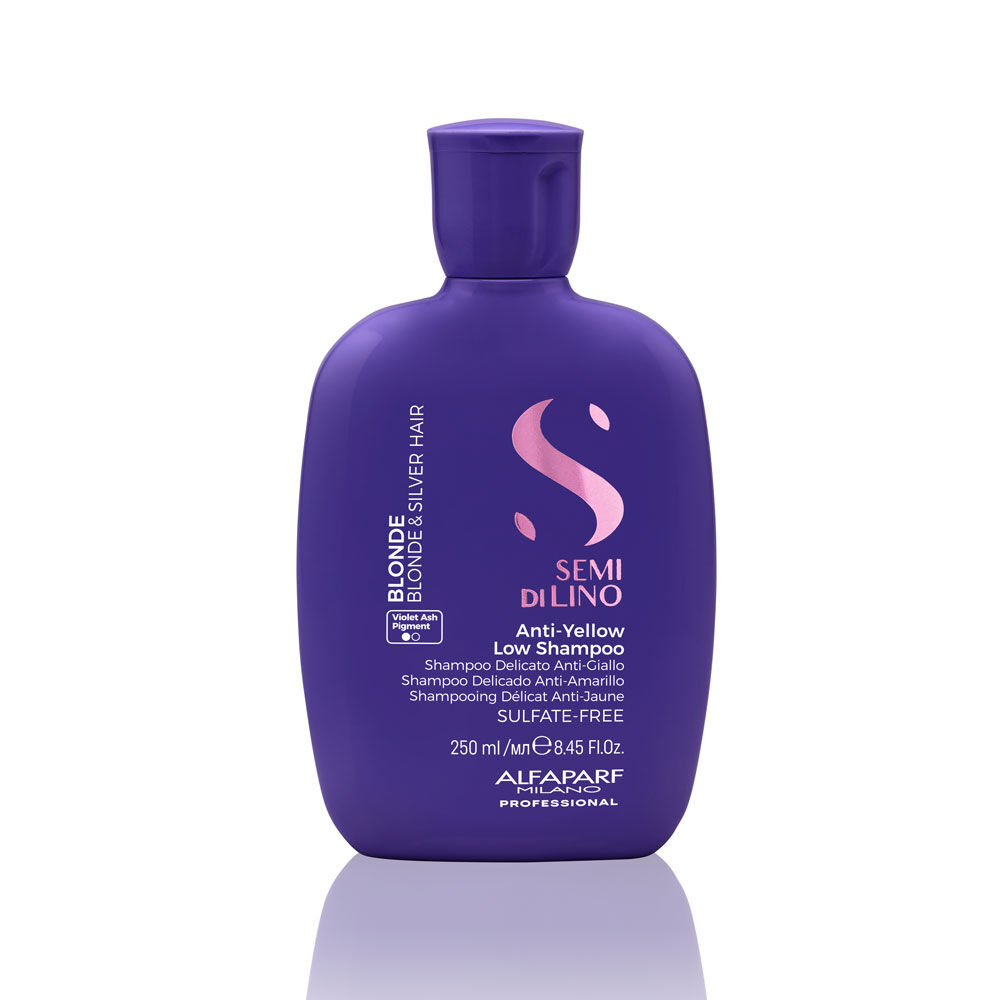 Alfaparf Milano Semi Di Lino Blonde Shampooing D&eacute;licat Anti-Reflet Jaune 250ml