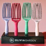 Olivia Garden Fingerbrush Care Iconic Boar&Nylon Lavender