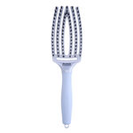Olivia Garden Brosse Fingerbrush Care Iconique Sanglier & Nylon Lumière Arctique Bleu Polaire