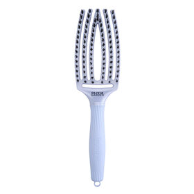 Olivia Garden Brosse Fingerbrush Care Iconique Sanglier & Nylon Lumière Arctique Bleu Polaire