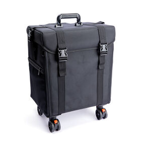 S-PRO Valise Trolley Artiste Des Ongles Noir 