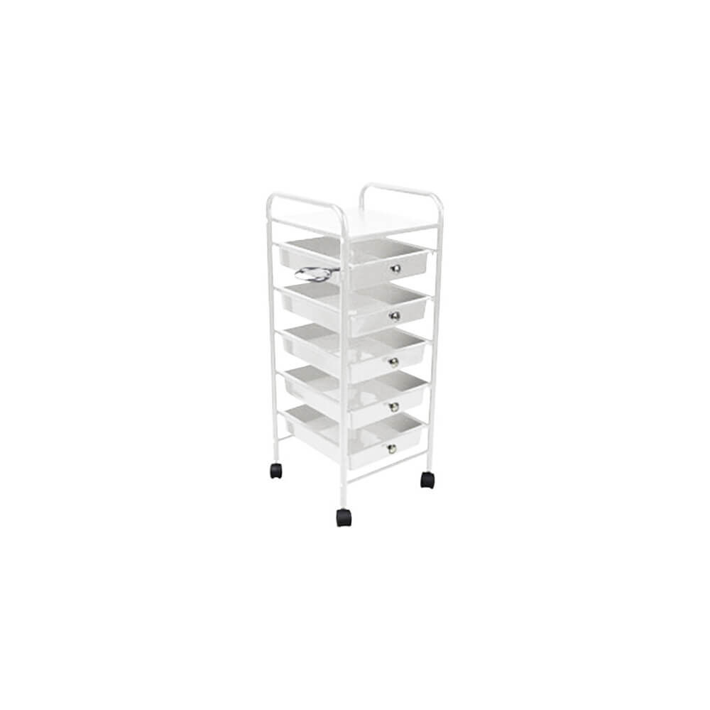 S-PRO Table de Travail Carolina Blanc