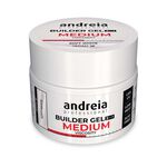 Andreia Professional Builder Gel 3 in 1 - Moyenne Viscosité - Blanc doux 44g