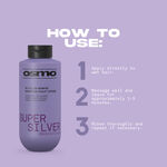 Osmo Super Silver Shampoing Violet Intense 400ml
