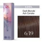 Wella Professionals Illumina Coloration Permanente 60ml 6/19