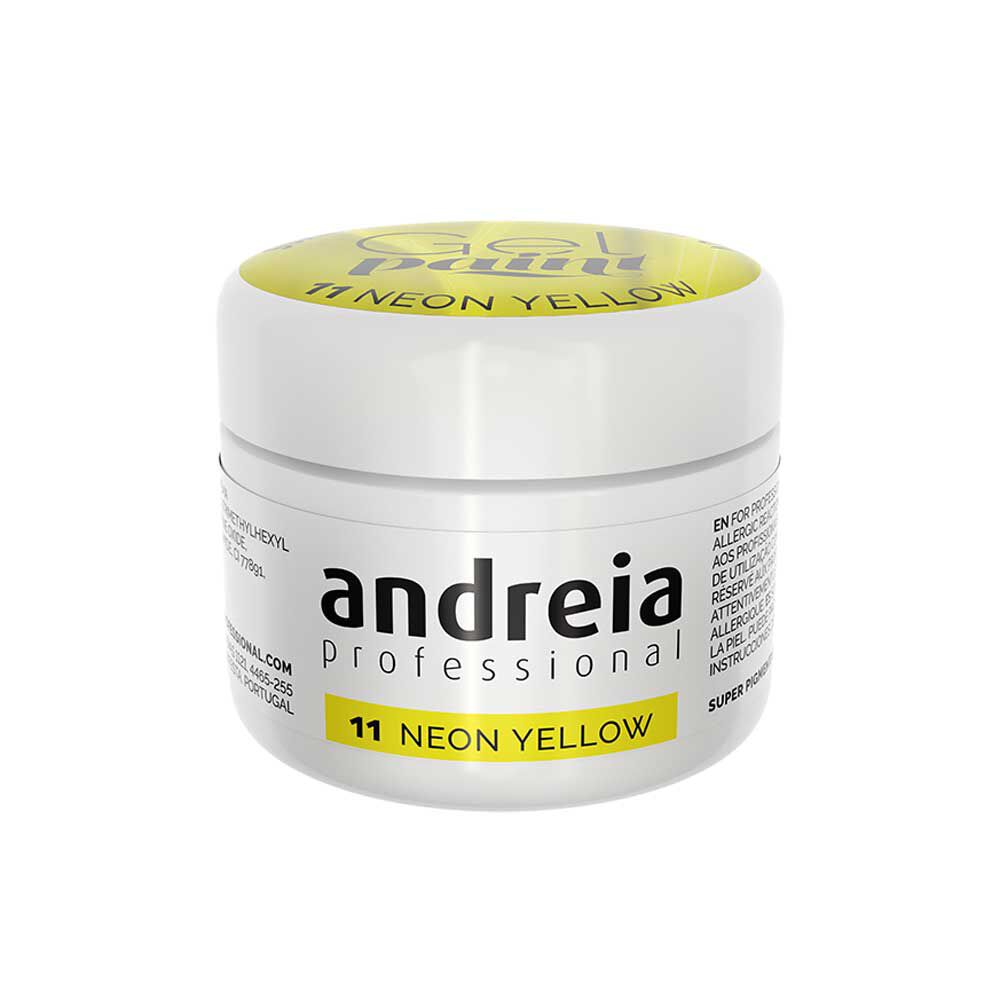 Andreia Professional Gel Paint - 11 Jaune n&eacute;on 4ml