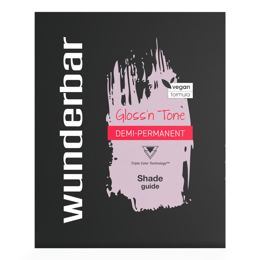 Wunderbar Gloss'n Tone Nuancier Demi-Permanent  - 33 Nuances