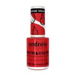 Andreia Professional Nutri Color Vernis &agrave; ongles - NC 37 Rouge Orang&eacute; Vif 10.5ml