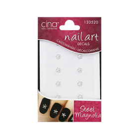 Cina Décalcomanie Nail Art Steel Magnolia