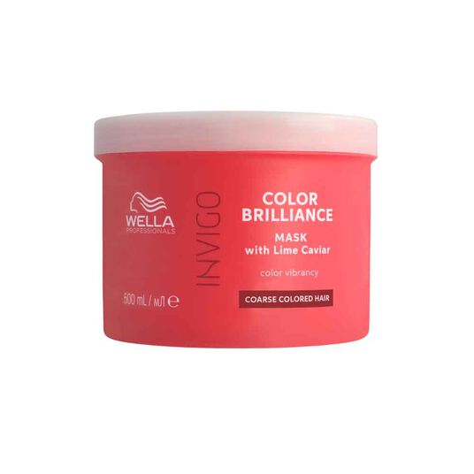Wella Professionals Invigo Color Brilliance Masque cheveux pour cheveux &eacute;pais et color&eacute;s 500ml