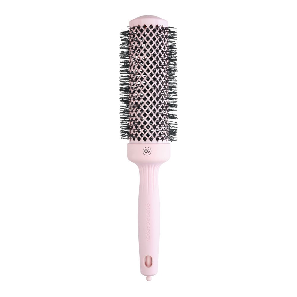 Olivia Garden Expert Blowout Speed, brosse &agrave; poils ondul&eacute;s Rose Pastel 45