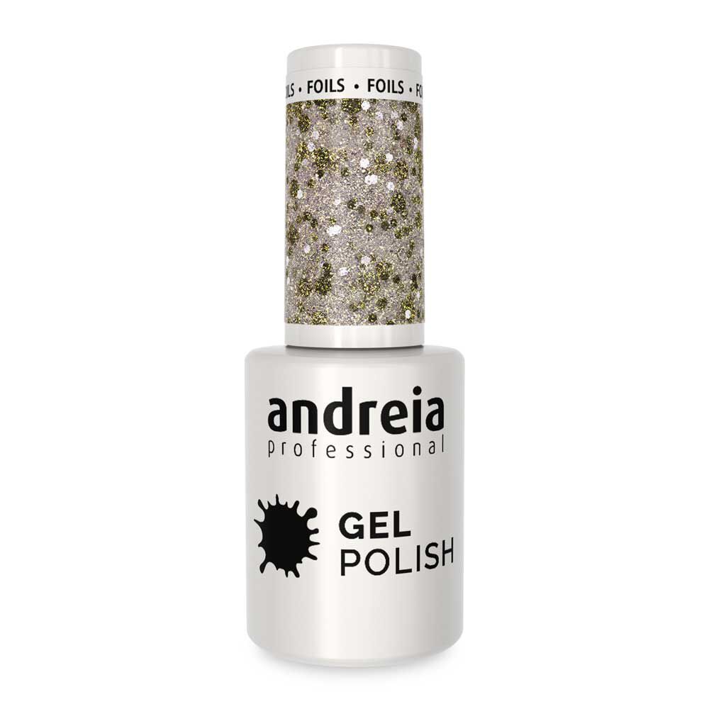 Andreia Professional Vernis gel - 254 Glitter Argenté 10.5ml