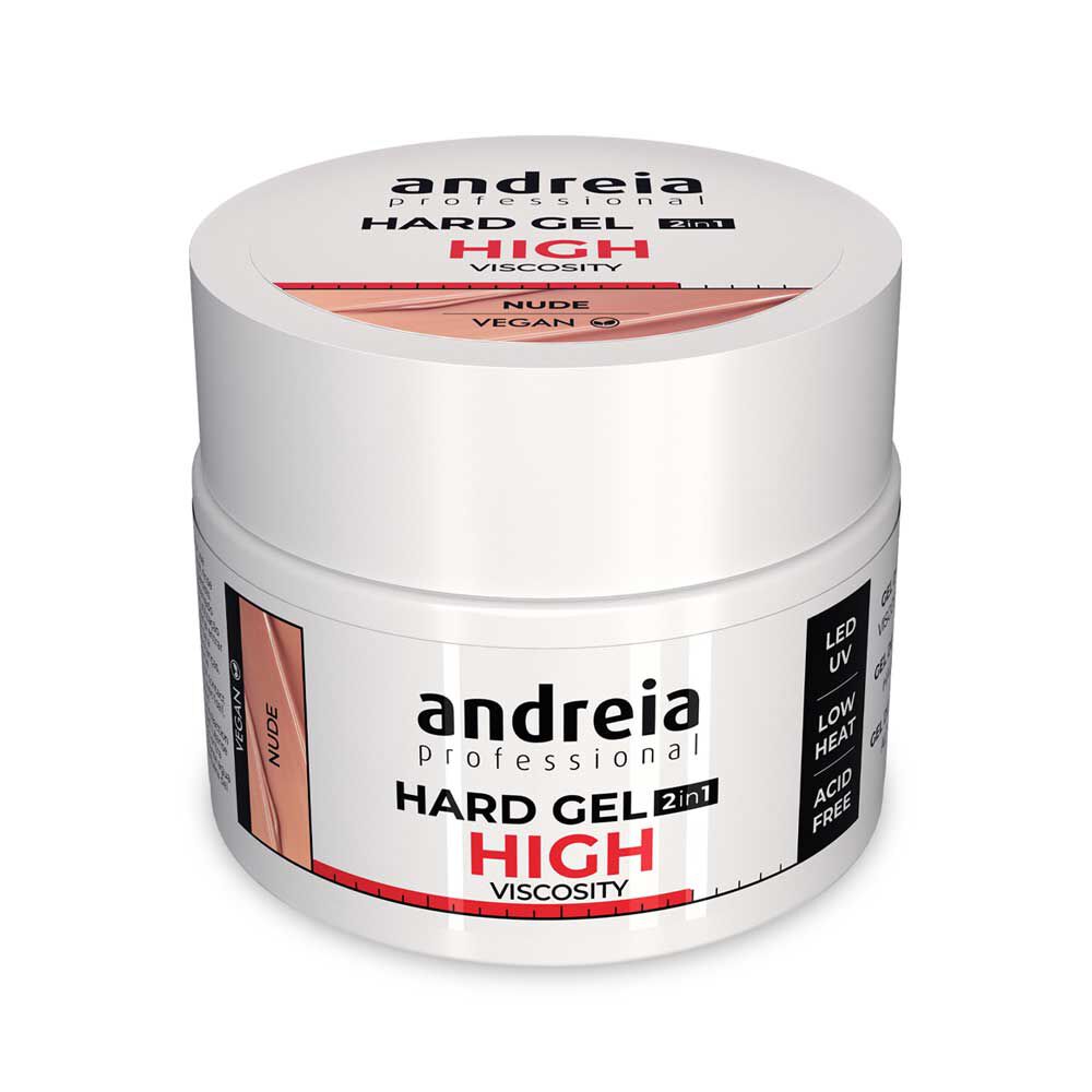 Andreia Professional Hard Gel 2 in 1 - Haute Viscosit&eacute; Nude 44g