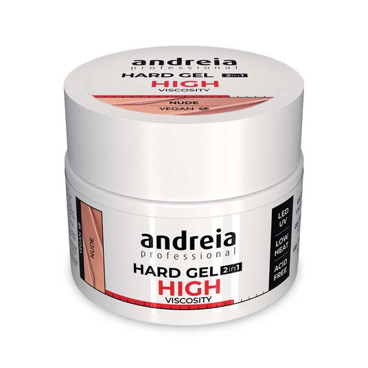 Andreia Professional Hard Gel 2 in 1 - Haute Viscosit&eacute; Nude 44g