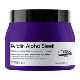 L'Or&eacute;al Professionnel S&eacute;rie Expert Keratin Alpha Sleek Masque 500ml