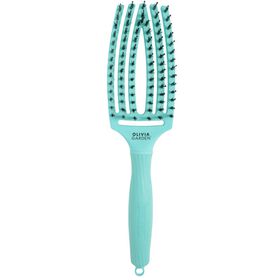 Olivia Garden Fingerbrush Iconique Sanglier et Nylon Rose Menthe