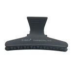 Sibel Pinces Sépare-Mèches Carbon Line 8cm Noir x3