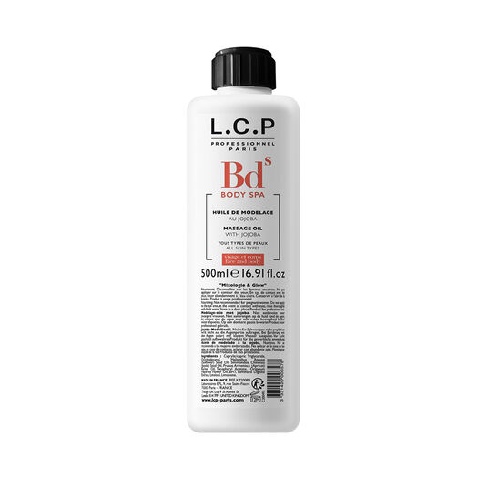 L.C.P Professionnel Paris Body Spa Huile de Modelage au Jojoba 500ml