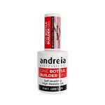 Andreia Professional One Bottle Builder Gel 3 In 1 - Gel de Construction 3 en 1 Faible Viscosit&eacute; - Rose Nude 14ml
