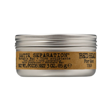 TIGI Cire de Séparation Matte Homme 85g TIGI Cire de Séparation Matte Homme 85g