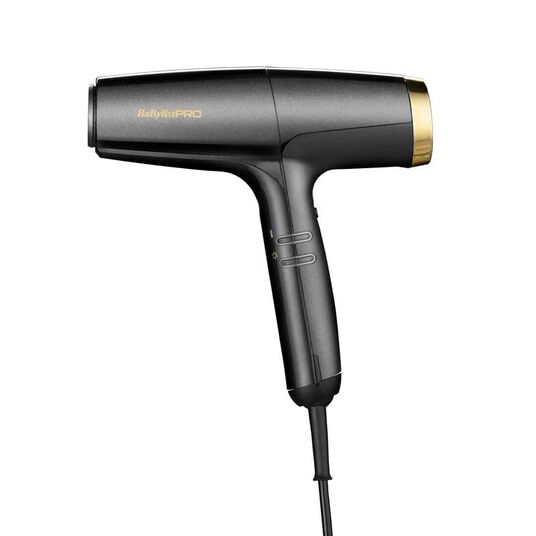 BaByliss PRO Falco S&egrave;che-cheveux italien &agrave; grande vitesse or et noir BAB8550E