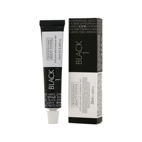 PBS Teinture Professionnelle pour Cils et Sourcils - Noir
