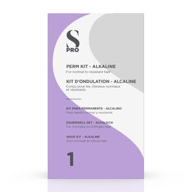 S-PRO Kit d'Ondulation Alcaline 1 Cheveux Normaux
