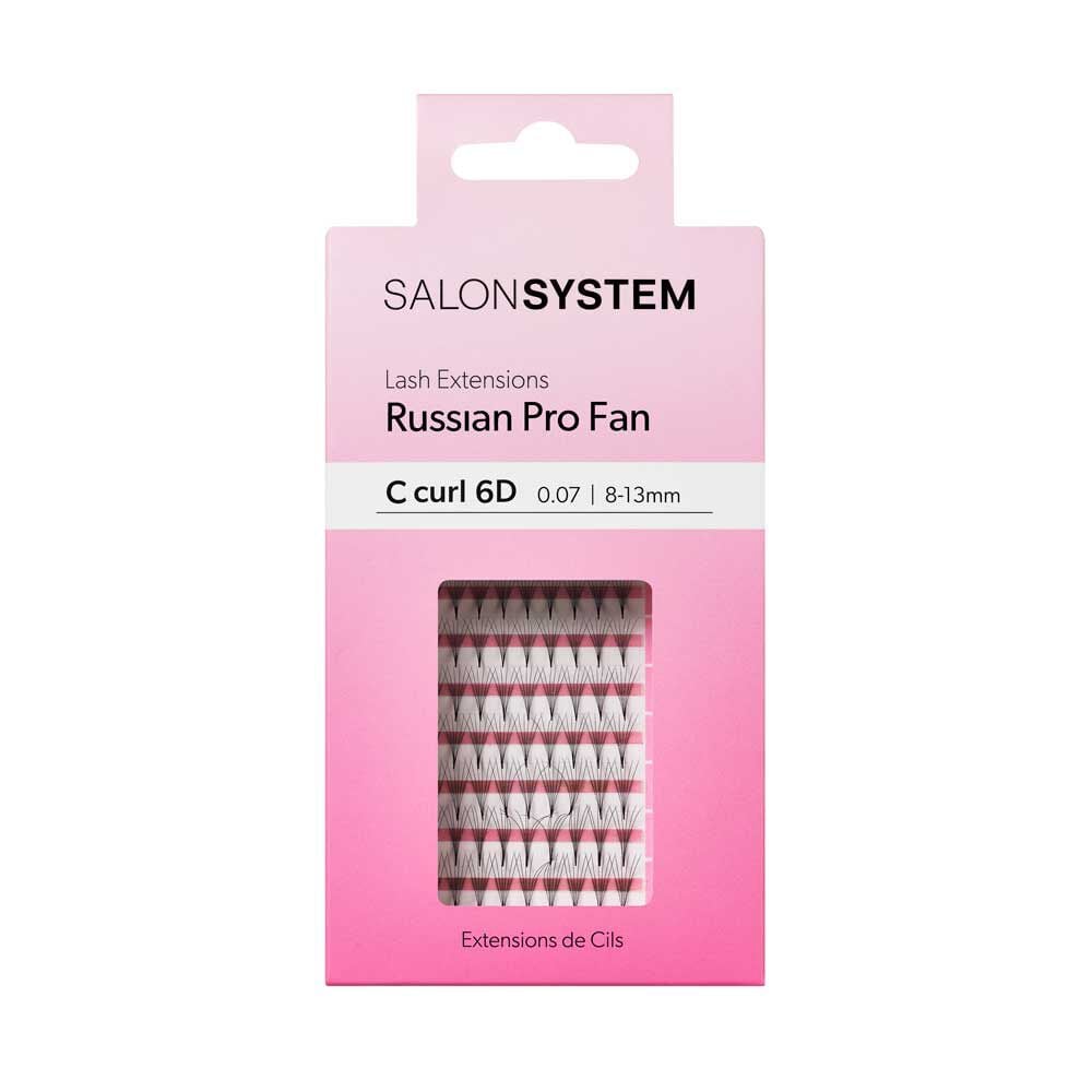 Salon System Lash Ext ProFan C-Curl 6D 8-13mm