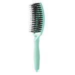 Olivia Garden Brosse Fingerbrush Care Iconique Sanglier & Nylon Lumière Arctique Turquoise