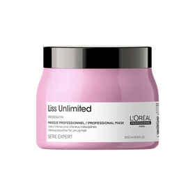 L'Oréal Professionnel Série Expert Liss Unlimited Masque Cheveux Frisés 500ml